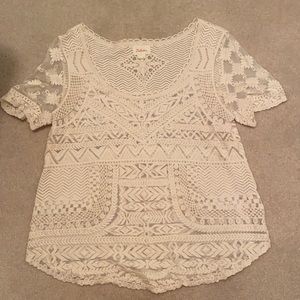 Lace shirt